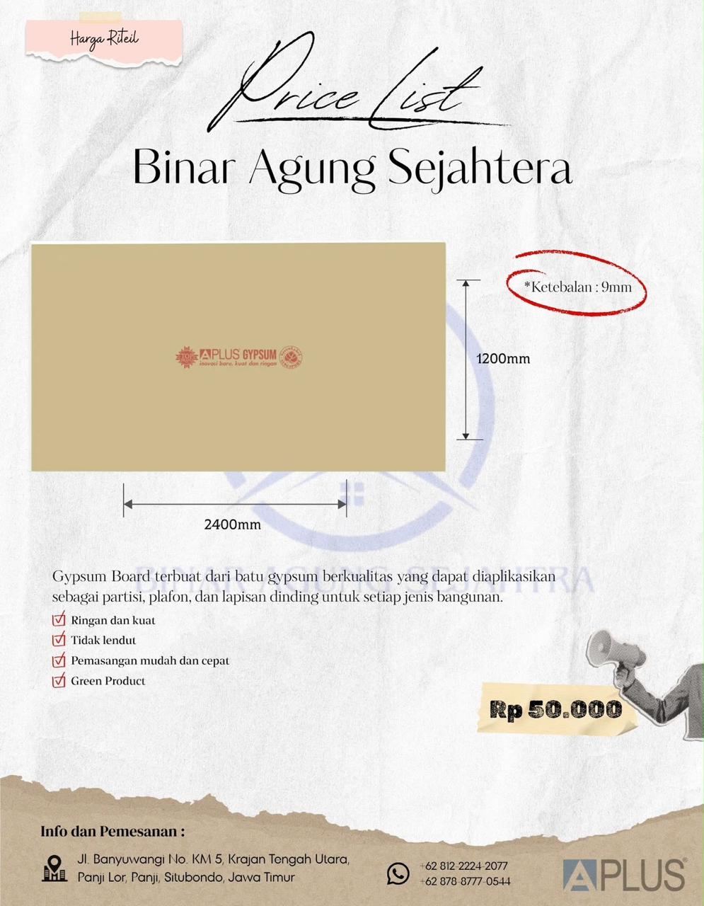 Gypsum Board